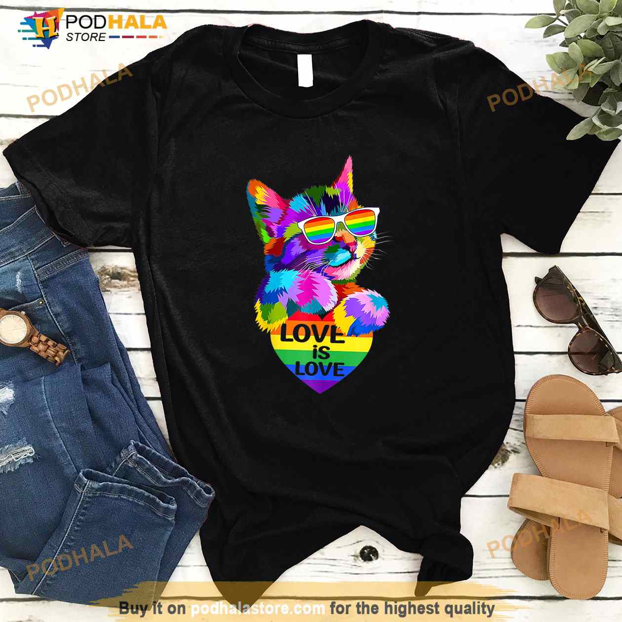Cat LGBT Flag Gay Pride Month Transgender Rainbow Lesbian Shirt Cat LGBT Flag Gay Pride Month Transgender Rainbow Lesbian Shirt