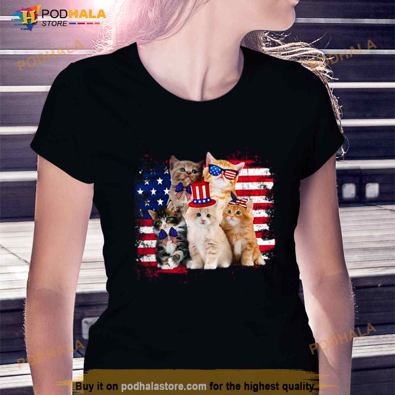 Cat Patriotic USA Cat Lovers Cat Moms 4th July Shirt Cat Patriotic USA Cat Lovers Cat Moms 4th July Shirt