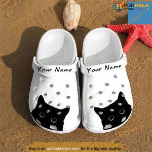 Cat Personalized Classic Crocs Clog Shoes