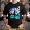 Cat Scary Night Cat Tee Van Gogh Halloween Shirt