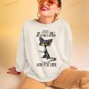 Cat Shhh My Coffee And I Are Having Moment I Deal With You Later Shirt