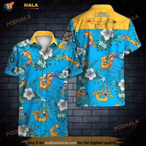 Catdog Hawaiian Shirt