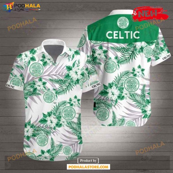 Celtic Green Design Tropical Summer Hawaiian Shirt, Tropical Shirt for Women Men