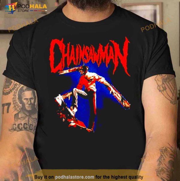 Chainsaw Man Denji Metal Shirt