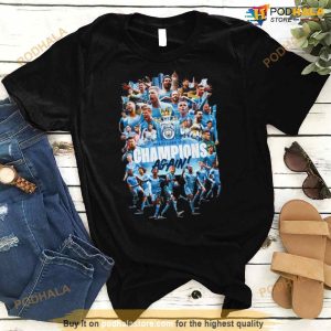 Champion Manchester City Premier League 2023 Shirt