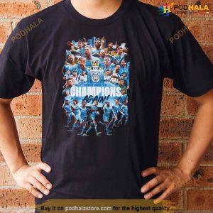 Champion Manchester City Premier League 2023 Shirt 3