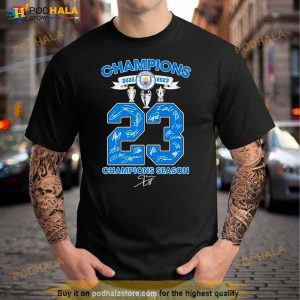 Champions 2023 Manchester City Fc 23 Perfect Champions Season Shirt