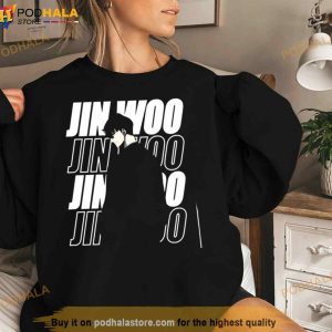 Character Coat Black Sung Jinwoo Anime Shirt