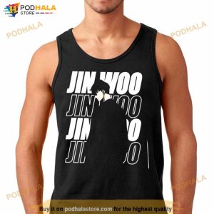 Character Coat Black Sung Jinwoo Anime Shirt 3
