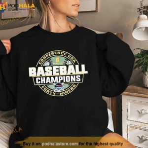 Charlotte 49ers 2023 C Usa Baseball Conference Tournament Champions Shirt 3