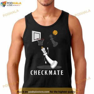 Checkmate Funny Chess Pawn Defeat King In Basketball Style T Shirt