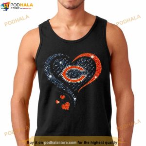 Chicago Bears Football Heart Diamond Shirt