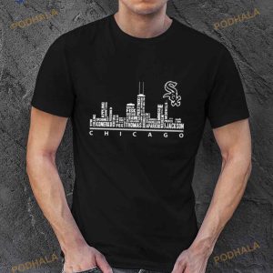 Chicago White Soxs 2023 Players Skyline Shirt