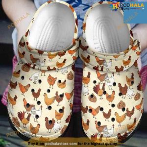 Chicken Classic Clogs Unisex Fashion Style Crocs Clog Shoes
