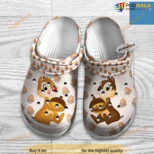 Chip And Dale Hazelnut Crocs Clog Shoes