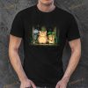 Chubby Cats Retro Ghibli Anime Illustration Shirt