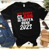Class of 2023 High School College 23 Senior Graduation Shirt