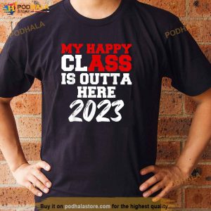 Class Of 2023 High School College 23 Senior Graduation Shirt 2