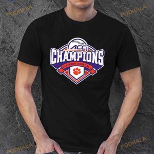 Clemson Tigers 2023 ACC Baseball Conference Tournament Champions Shirt
