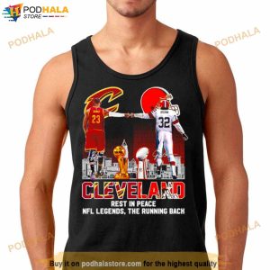 Cleveland Jim Brown Rest In Peace Nfl Legends The Running Back Signatures Shirt 3