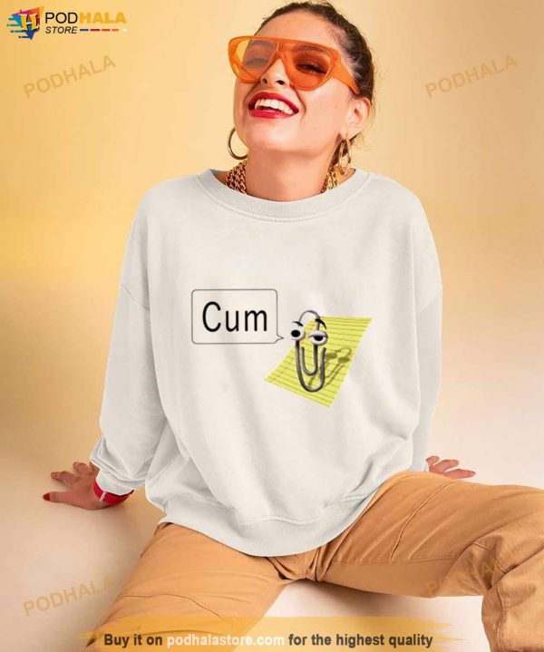 Clippy Cum T Shirt