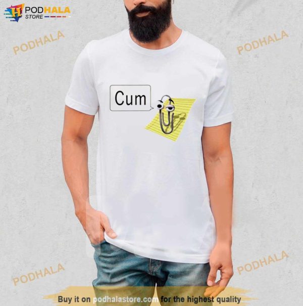 Clippy Cum T Shirt