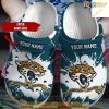 Clog Shoes Jacksonville Jaguars NFL Custom Name Crocs
