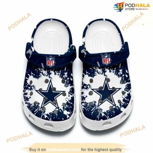 Buffalo Bills Football Ripped American Flag Crocs Clog Shoes - Jomagift