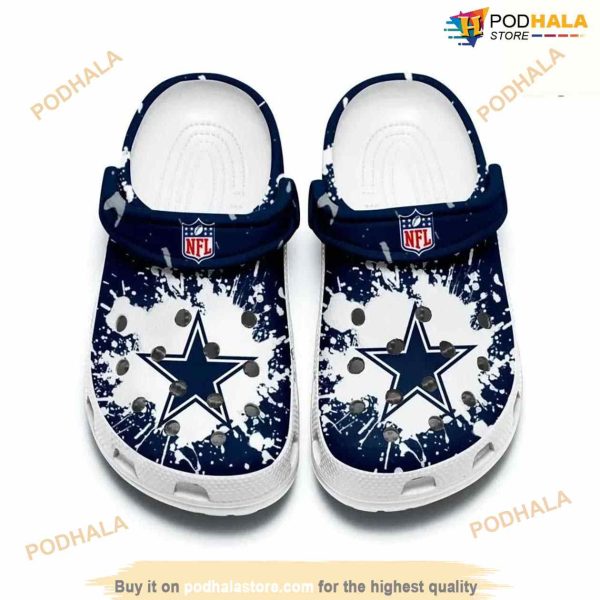 Clog Shoes NFL Football Dallas Cowboys Crocs