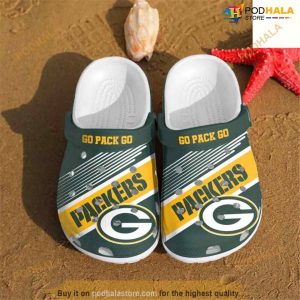 Green Bay Packers Unisex Adjustable Slippers Non-skid Breathable