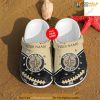 Clog Shoes NFL Football New Orleans Saints Personalized Crocs