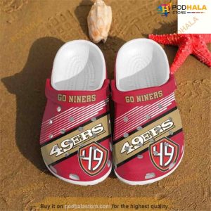 Clog Shoes NFL Football San Francisco 49ers Crocs