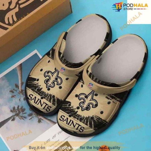 Clog Shoes NFL New Orleans Saints Football Adults Crocs