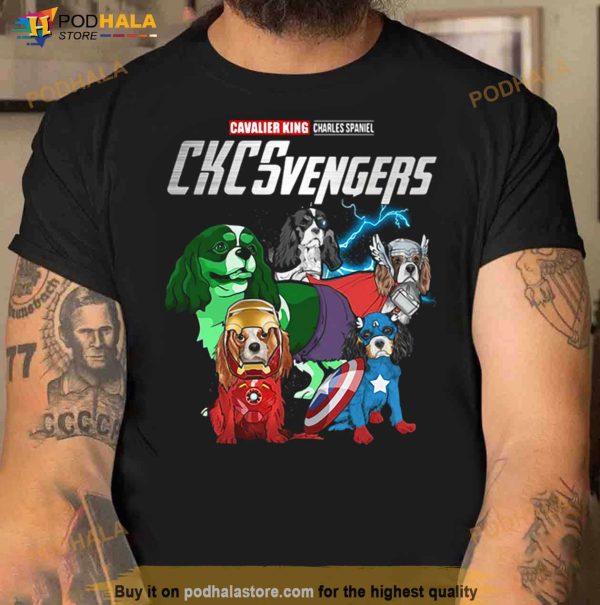 Cocker Cavalier King Charles Spaniel Ckc Avengers T Shirt