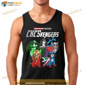 Cocker Cavalier King Charles Spaniel Ckc Avengers T Shirt 3