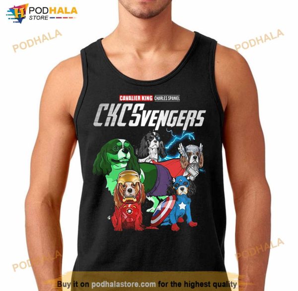 Cocker Cavalier King Charles Spaniel Ckc Avengers T Shirt