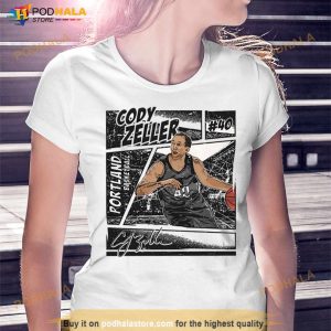 Cody Zeller Comic Basketball Art Shirt