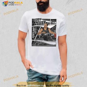 Cody Zeller Comic Basketball Art Shirt 3