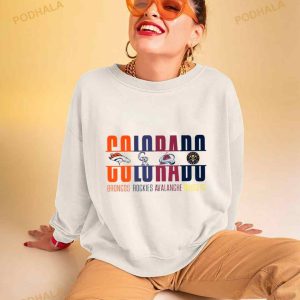Colorado Broncos Rockies Avalanche And Nuggets Shirt 3