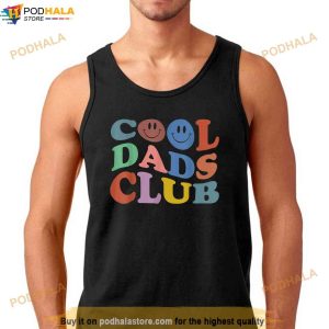 Cool Dads Club Funny Smile Colorful Fathers Day Shirt 2