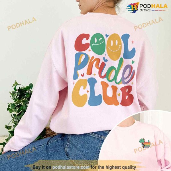 Cool Pride Club Shirt, Gay Pride Shirt, Lgbt Rainbow, Gay Pride Month Merch