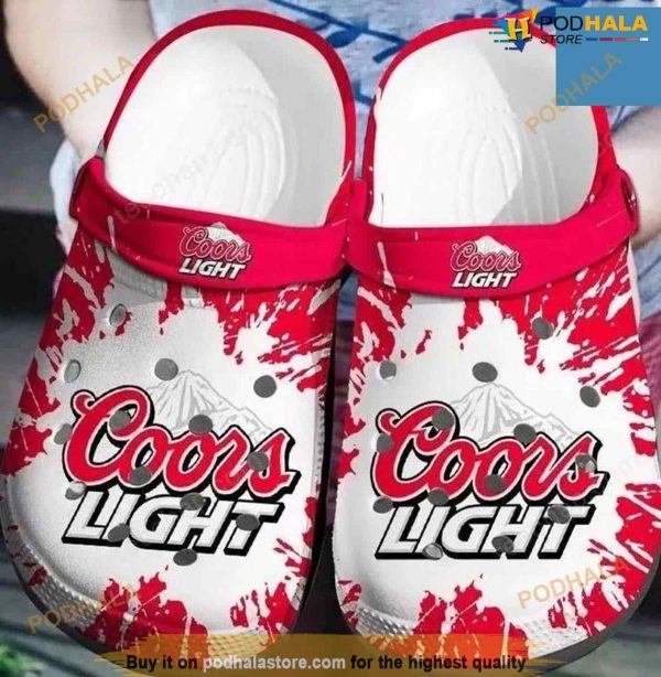 Coors Light Beer Crocs For Men