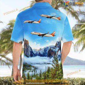 Corendon Dutch Airlines Boeing 737 804 Hawaiian Shirt 2