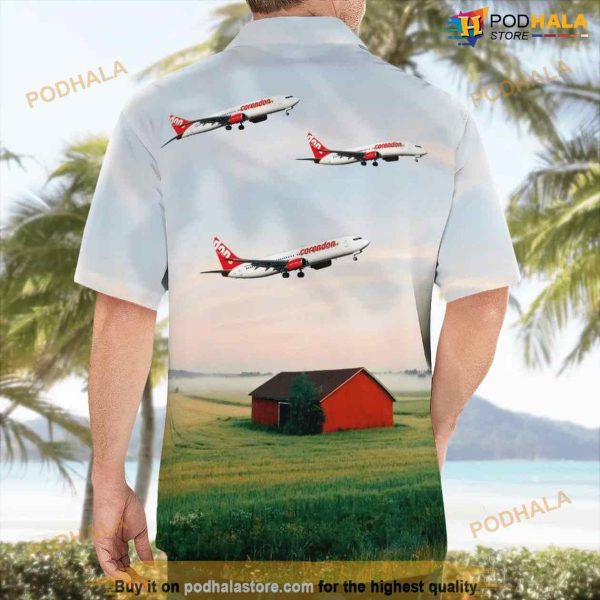 Corendon Dutch Airlines Boeing 737-804(wl) Hawaiian Shirt Outfit