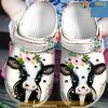 Cow Flower Clogsbland Crocs Clog Shoes