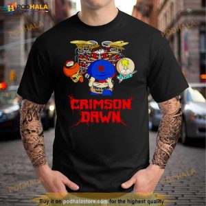 Crimson Dawn Southpark Rock Band Shirt