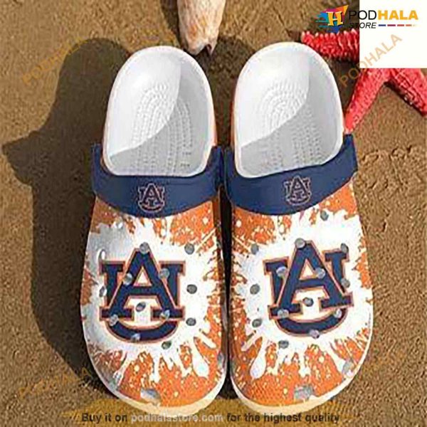 Crocs Shoes Auburn Tigers Band Comfortable For Mens And Womens Classic Water Auburn Tigers