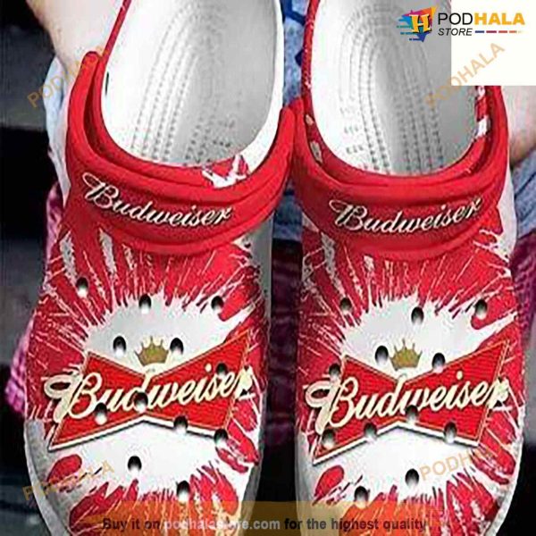 Crocs Shoes Budweiser Band Comfortable For Mens And Womens Classic