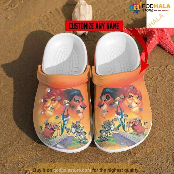 Crocs Shoes Disney Lion King