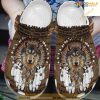 Crocs Shoes Native American Wolf